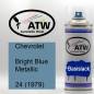 Preview: Chevrolet, Bright Blue Metallic, 24 (1979): 400ml Sprühdose, von ATW Autoteile West.